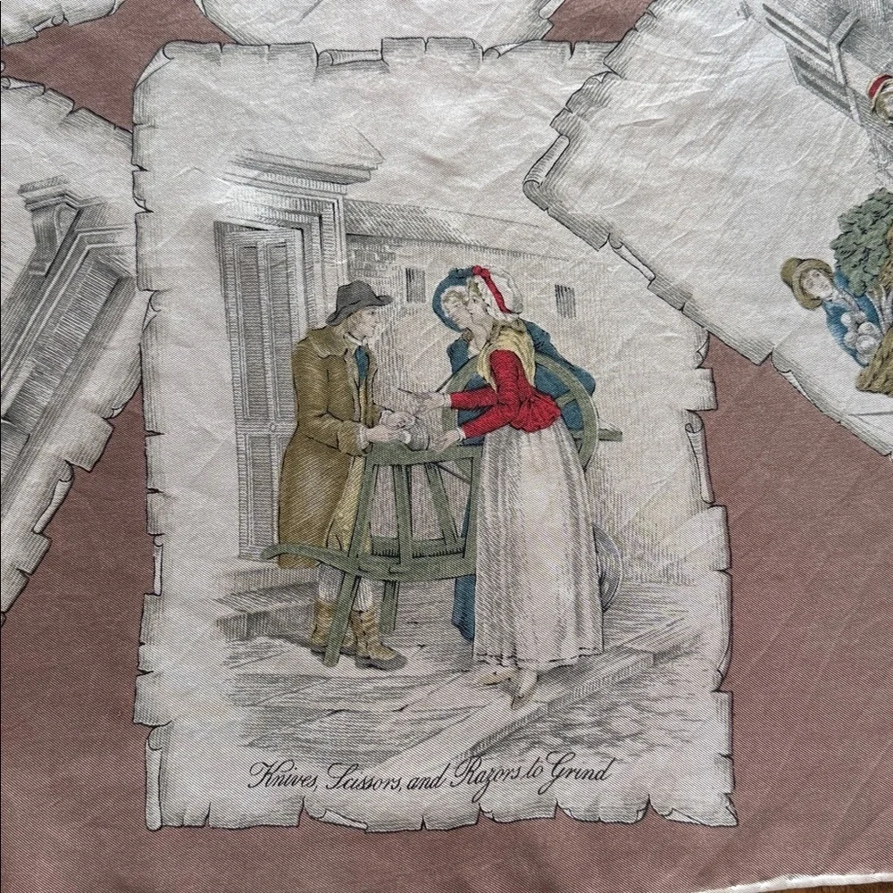 Thirkell Vintage Cries Of London Scarf